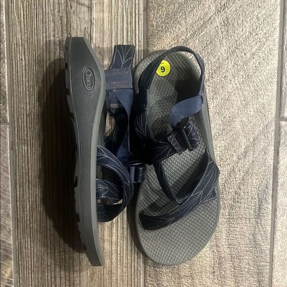 Chaco Dark Blue Strappy Sandals - Picture 1 of 4